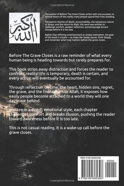 Before The Grave Closes